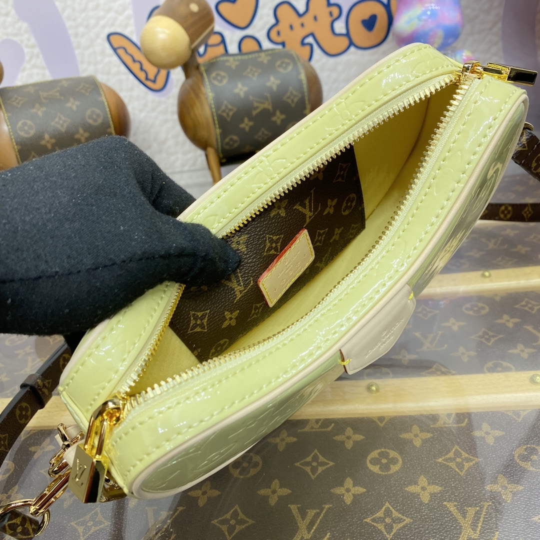 LV M24020 Louis Vuitton Croissant PM Bag Yellow - Default Title - View 9