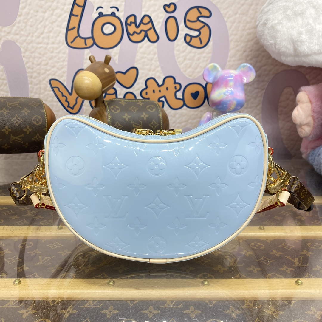 LV M24021 Louis Vuitton Croissant PM Bag Sky Blue - Default Title - View 2
