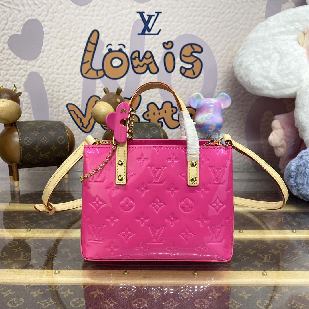 LV M24028 Louis Vuitton Reade PM Bag Neon Pink - Default Title - View 1