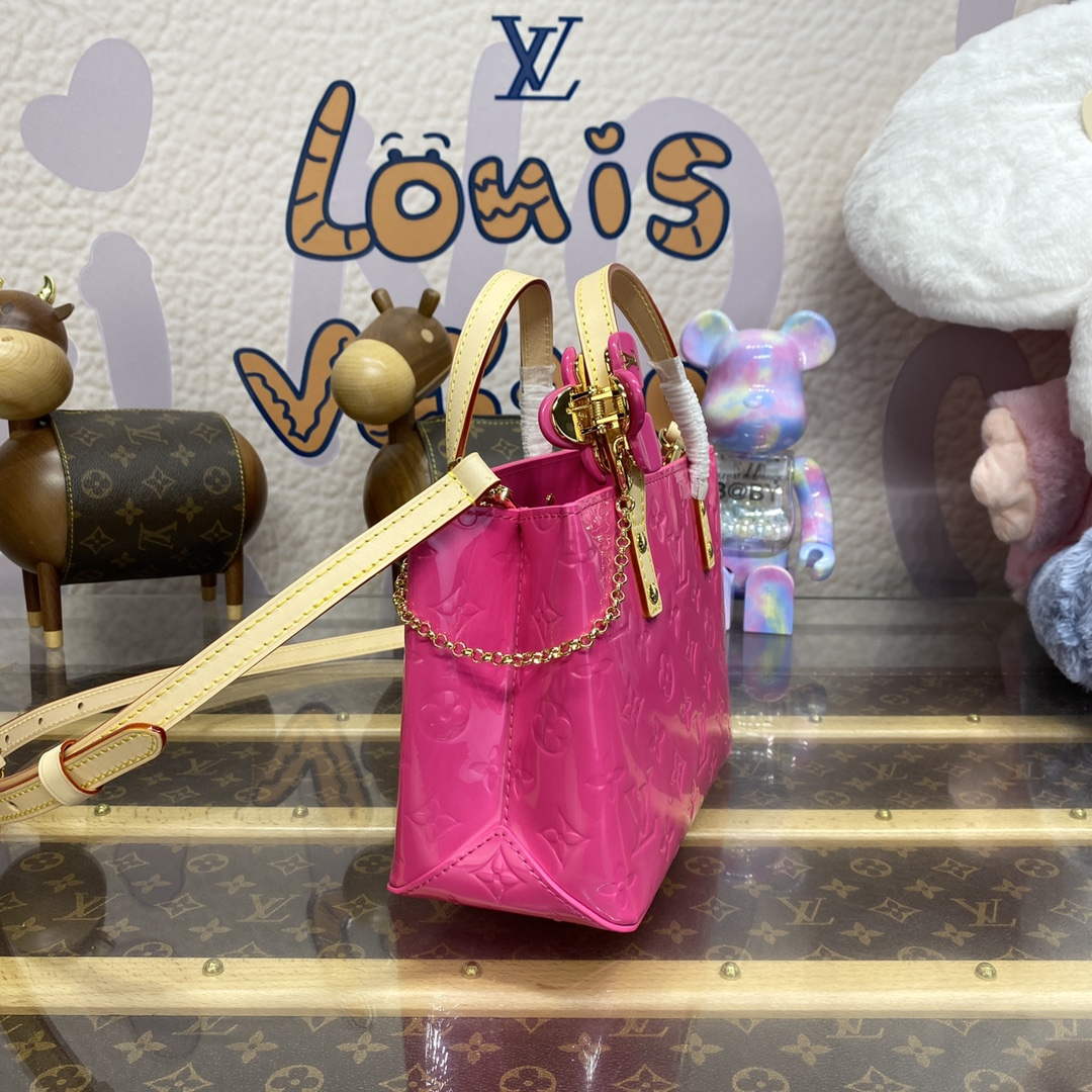 LV M24028 Louis Vuitton Reade PM Bag Neon Pink - Default Title - View 3