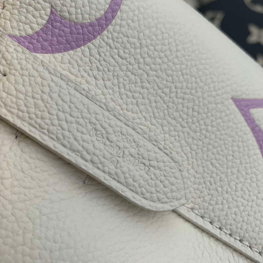 LV M24048 Louis Vuitton N¨¦oNo¨¦ BB Bucket Bag Latte White &Purple