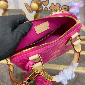 LV M24062 Louis Vuitton Alma BB Bag Neon Pink - Default Title - View 9