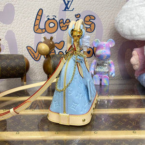 LV M24062 Louis Vuitton Alma BB Bag Sky Blue - Default Title - View 3