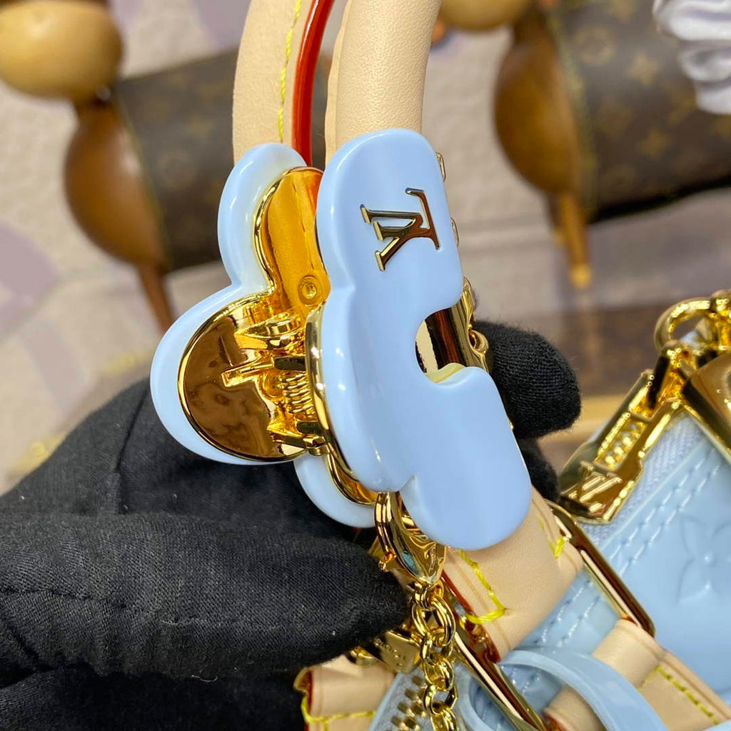LV M24062 Louis Vuitton Alma BB Bag Sky Blue