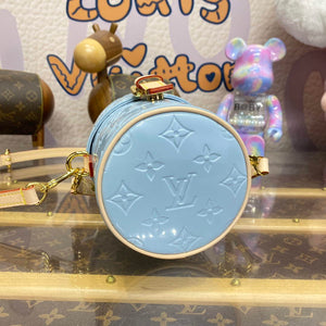 LV M24099 Louis Vuitton Astor Monogram Vernis Bag Blue - Default Title - View 4