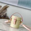 LV M24099 Louis Vuitton Astor Monogram Vernis Bag Yellow - Default Title - View 1