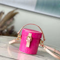 LV M24102 Louis Vuitton Astor Monogram Vernis Bag Neon Pink - Default Title - View 1