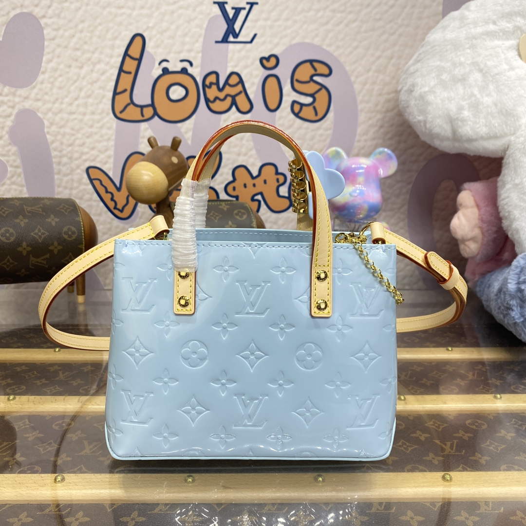 LV M24144 Louis Vuitton Reade PM Bag Sky Blue - Default Title - View 2