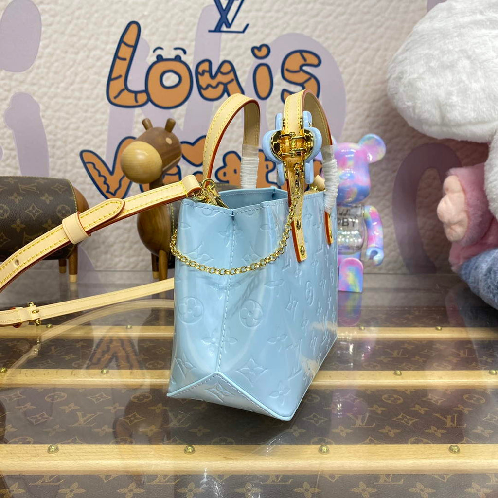 LV M24144 Louis Vuitton Reade PM Bag Sky Blue