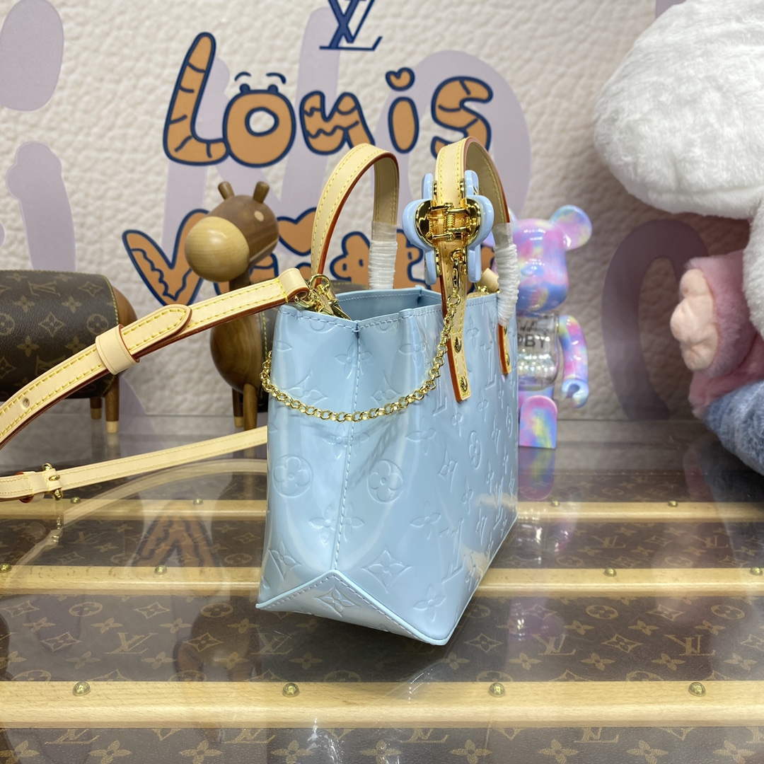 LV M24144 Louis Vuitton Reade PM Bag Sky Blue - Default Title - View 3