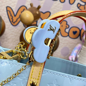 LV M24144 Louis Vuitton Reade PM Bag Sky Blue - Default Title - View 5
