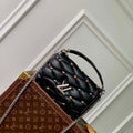 LV M24151 Louis Vuitton GO-14 MM Handbag Black - Default Title - View 1