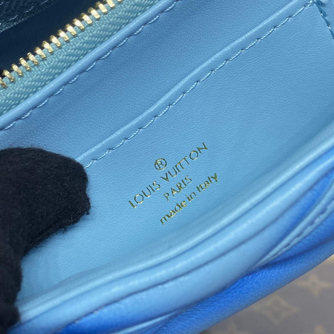 LV M24185 Louis Vuitton GO-14 MM Bag Lagoon Turquoise Blue - Default Title - View 8