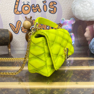 LV M24186 Louis Vuitton GO-14 MM Bag Lemon Yellow - Default Title - View 3