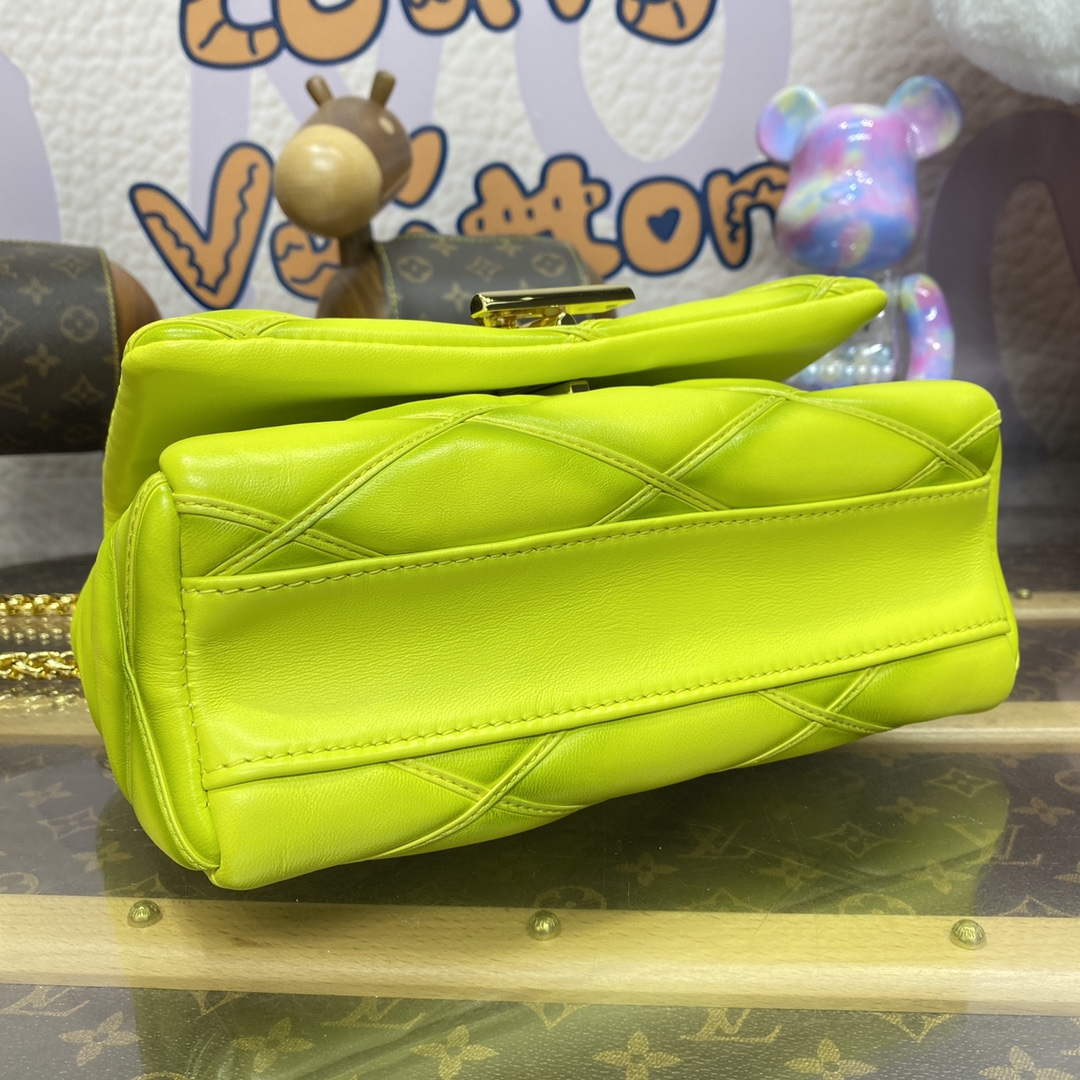 LV M24186 Louis Vuitton GO-14 MM Bag Lemon Yellow - Default Title - View 4