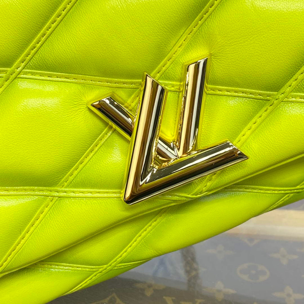 LV M24186 Louis Vuitton GO-14 MM Bag Lemon Yellow