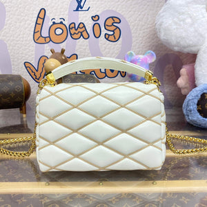 LV M24186 Louis Vuitton GO-14 MM Bag Off-white - Default Title - View 2