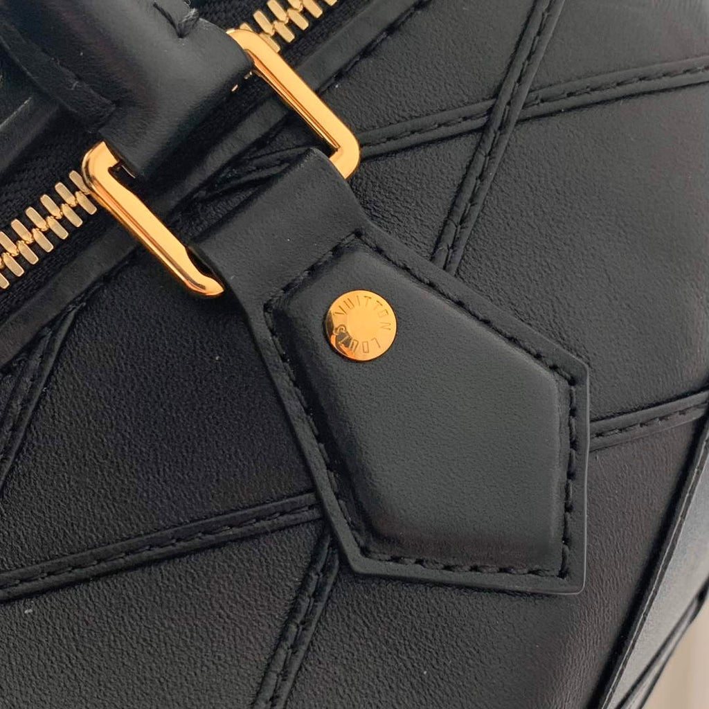LV M24206 Louis Vuitton Speedy Bandouliere 25 Handbag Black