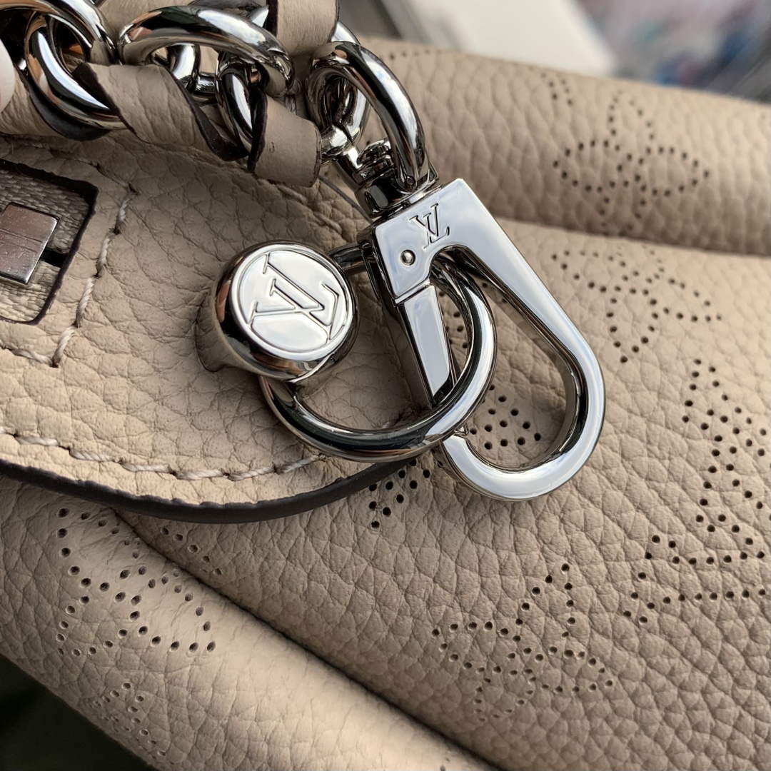 LV M24255 Louis Vuitton Hand It All PM Bag Galet Gray