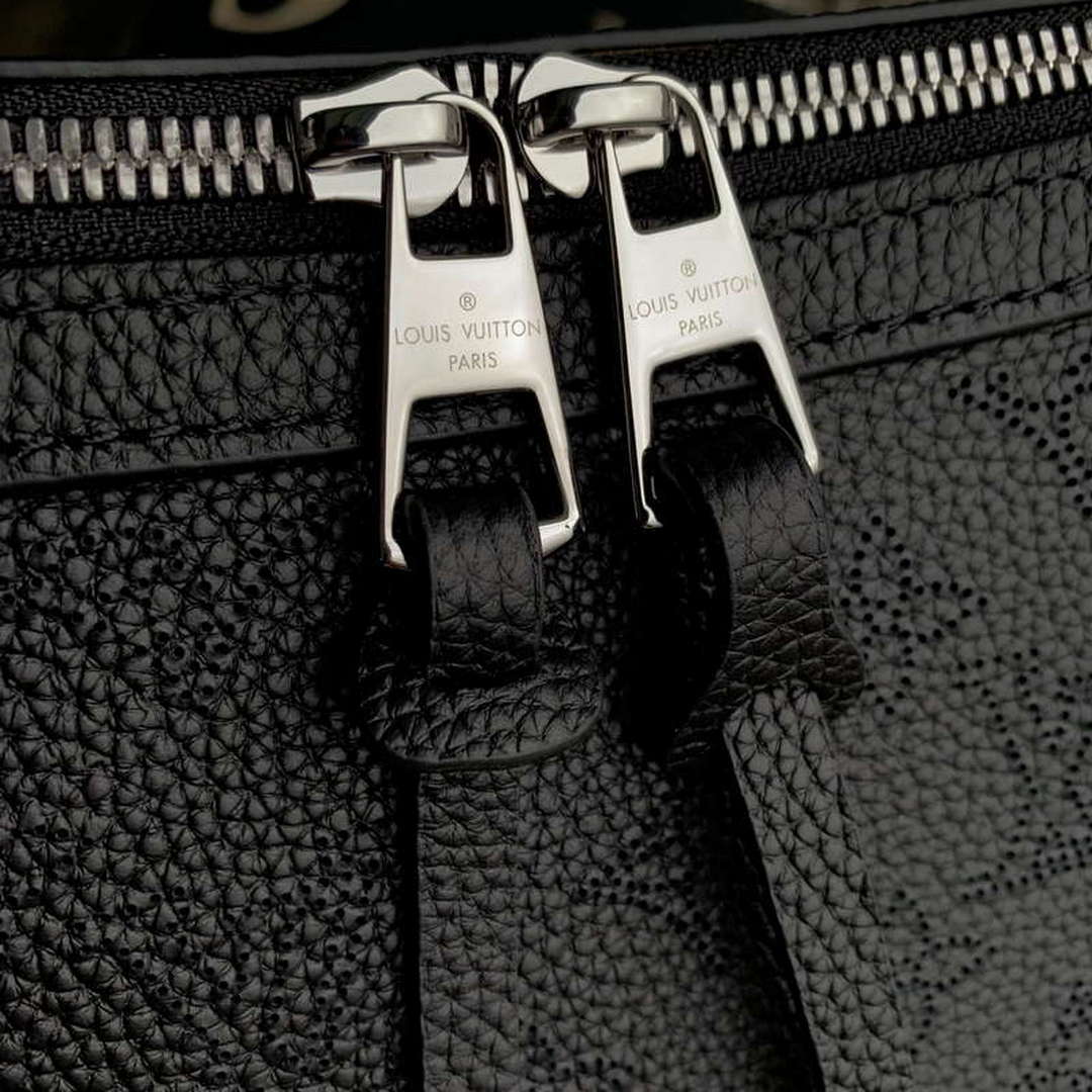 LV M24255 Louis Vuitton Hand It All PM Bag Mahina Black - Default Title - View 7
