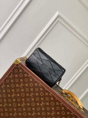 LV M24261 Louis Vuitton Speedy Bandouliere 20 Handbag Black - Default Title - View 4