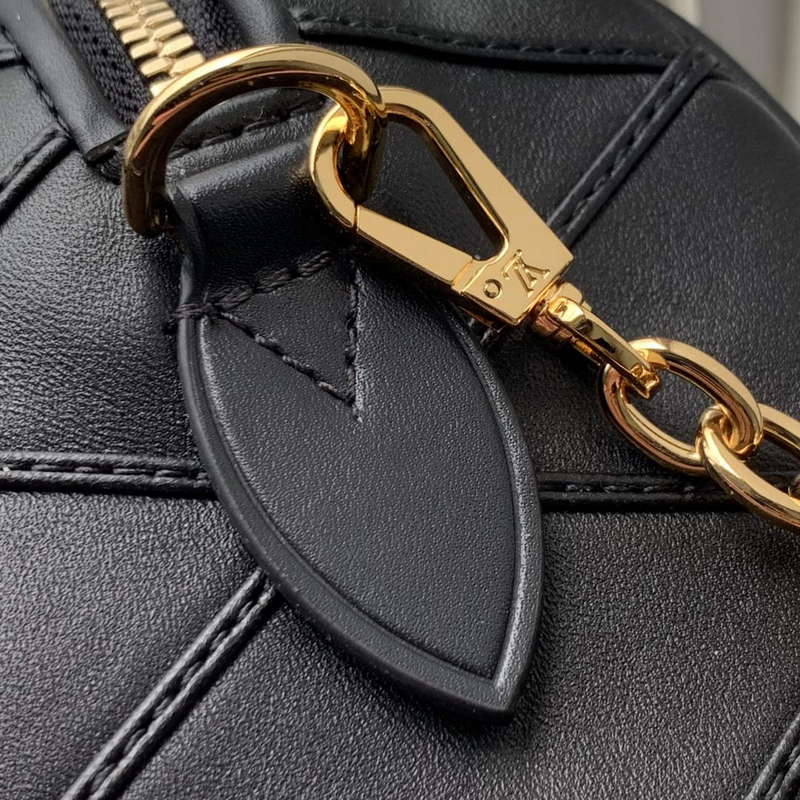 LV M24261 Louis Vuitton Speedy Bandouliere 20 Handbag Black