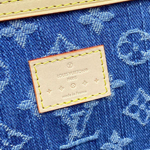 LV M24315 Louis Vuitton Keepall Bandouliere  45 Bag Blue - Default Title - View 8
