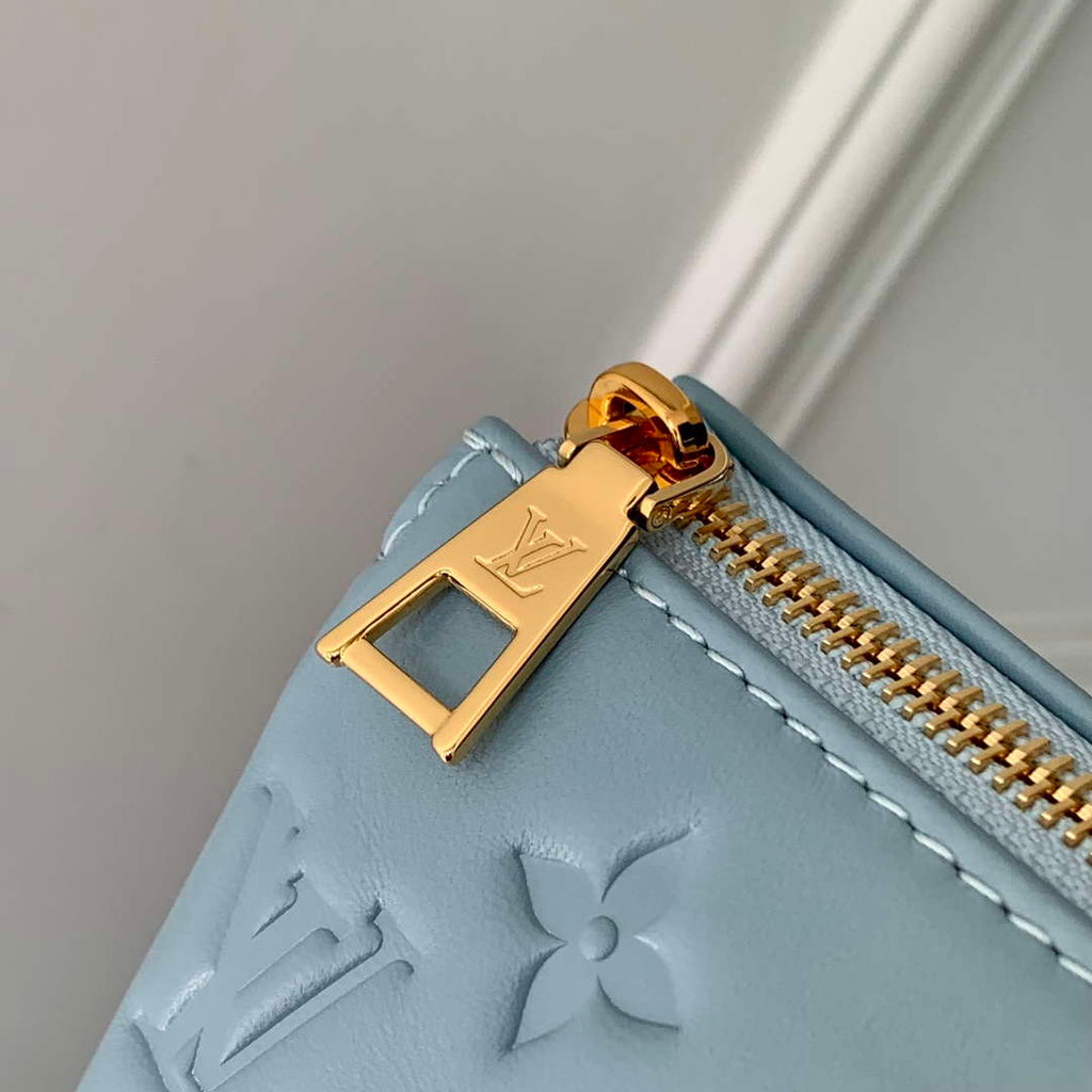 LV M24338 Louis Vuitton Coussin BB Handbag Blue