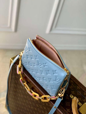 LV M24338 Louis Vuitton Coussin BB Handbag Blue - Default Title - View 9