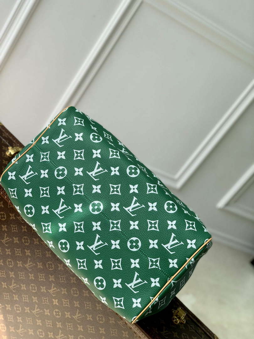 LV M24417 Louis Vuitton Speedy P9 Bandouliere 40 Bag Monogram Leather Green