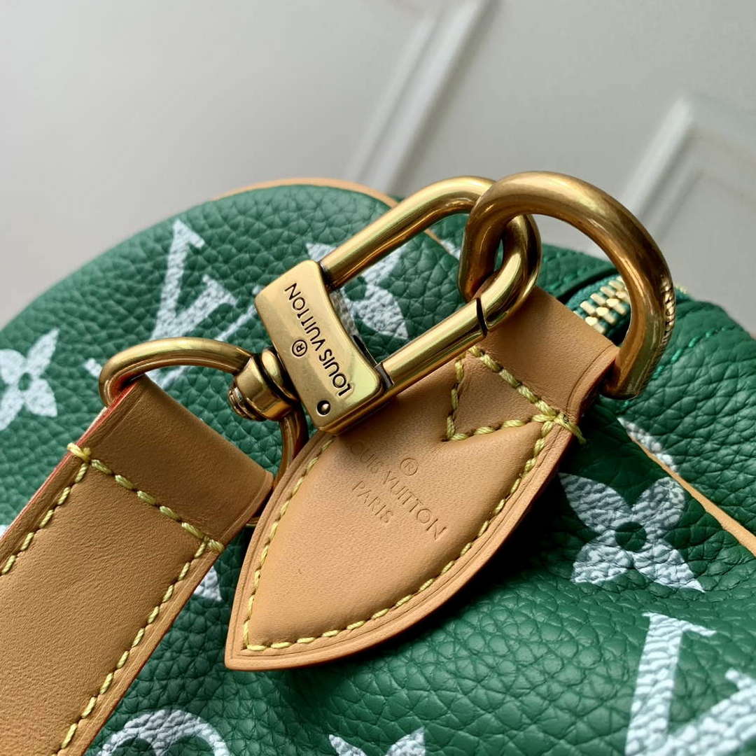 LV M24417 Louis Vuitton Speedy P9 Bandouliere 40 Bag Monogram Leather Green