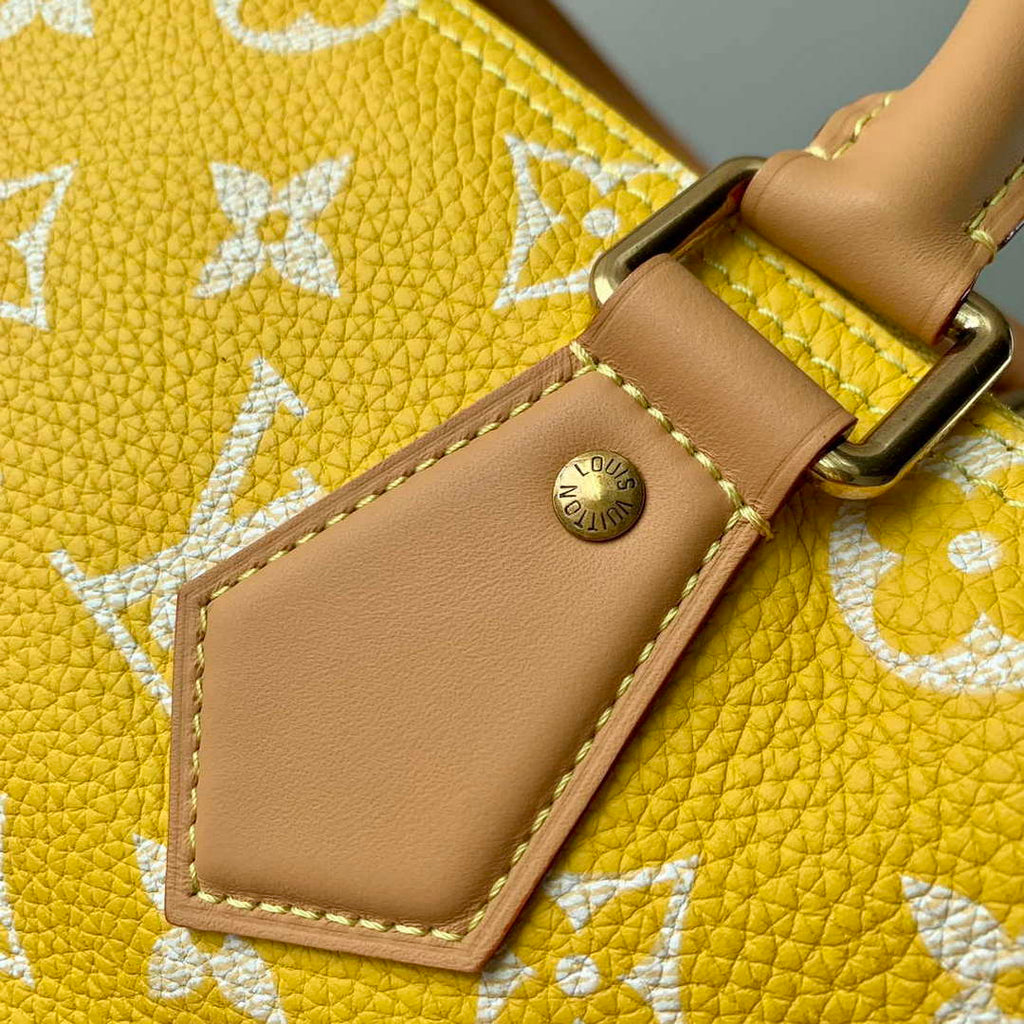 LV M24419 Louis Vuitton Speedy P9 Bandouliere 40 Bag Monogram Leather Yellow