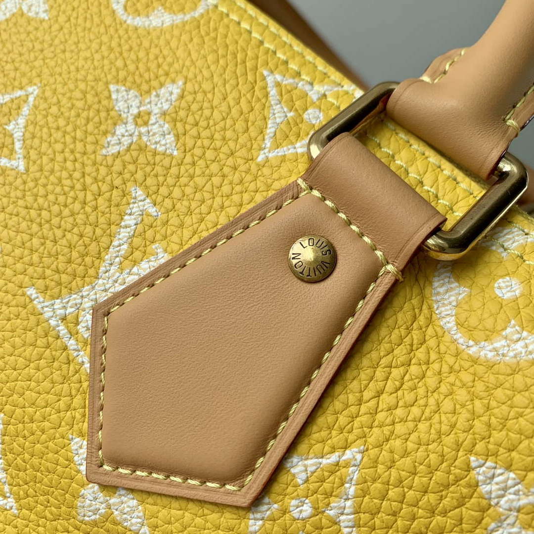 LV M24419 Louis Vuitton Speedy P9 Bandouliere 40 Bag Monogram Leather Yellow