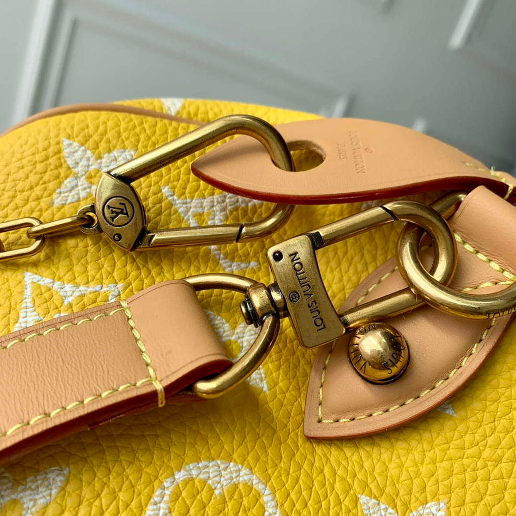 LV M24419 Louis Vuitton Speedy P9 Bandouliere 40 Bag Monogram Leather Yellow
