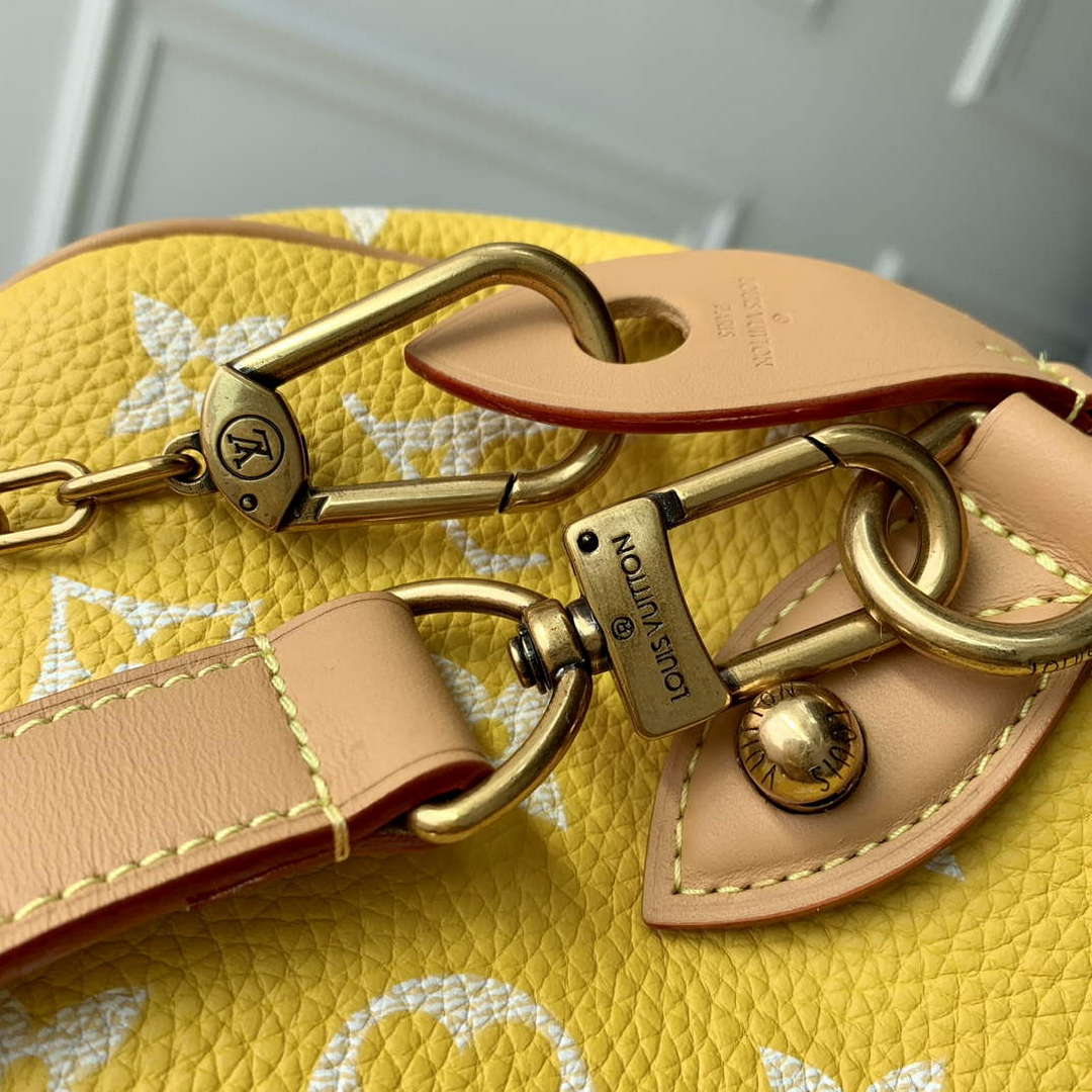 LV M24419 Louis Vuitton Speedy P9 Bandouliere 40 Bag Monogram Leather Yellow - Default Title - View 8