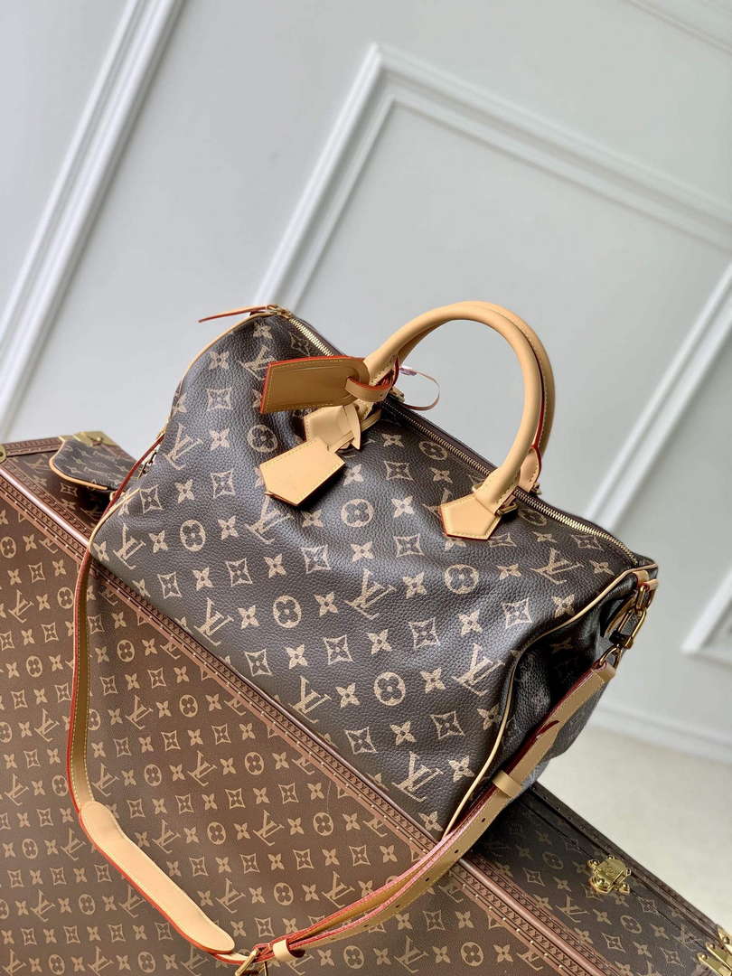 LV M24422 Louis Vuitton Speedy P9 Bandouliere  40 Bag Monogram Leather
