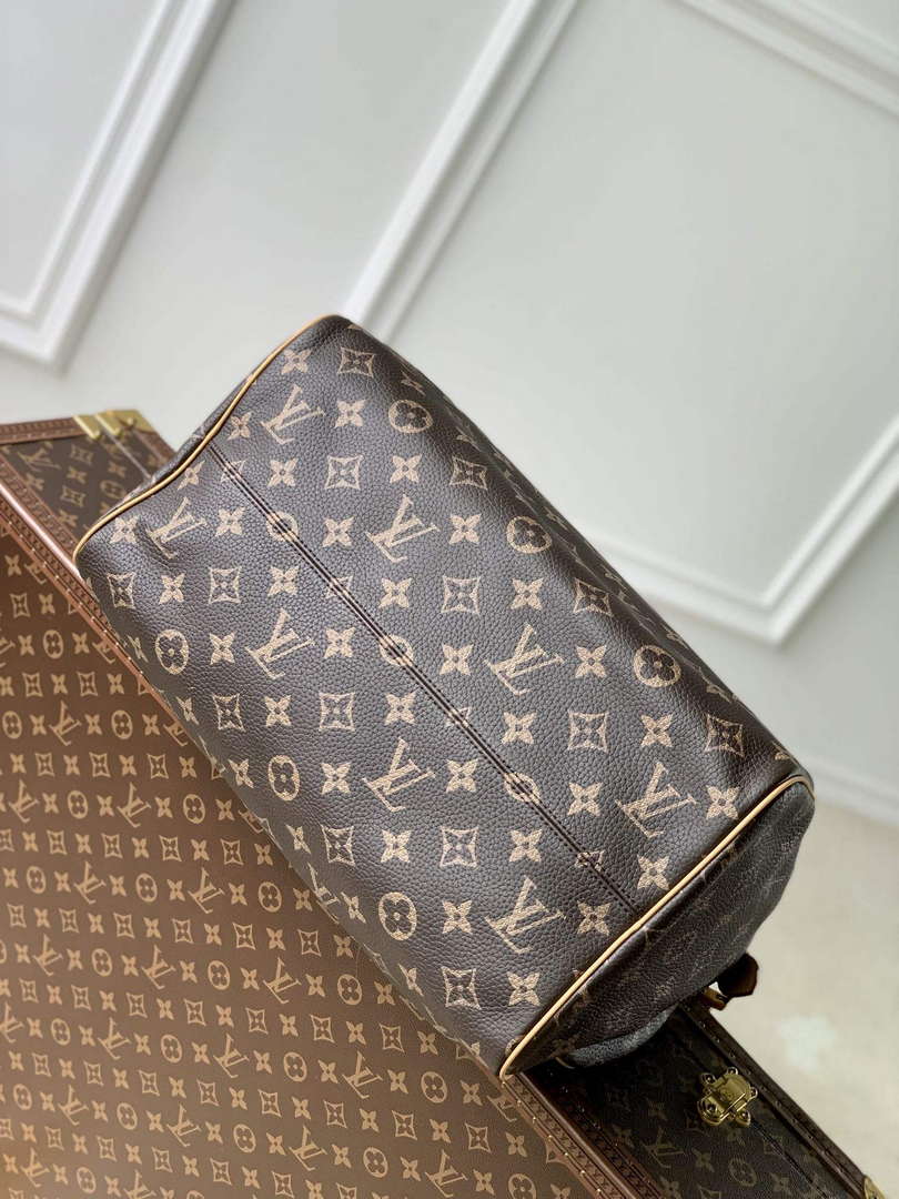 LV M24422 Louis Vuitton Speedy P9 Bandouliere  40 Bag Monogram Leather