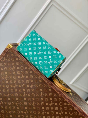 LV M24423 Louis Vuitton Speedy P9 Bandouliere 25 Bag Monogram Leather Light Green - Default Title - View 4