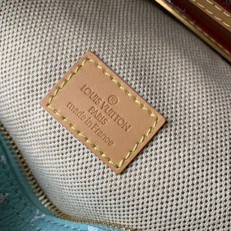 LV M24423 Louis Vuitton Speedy P9 Bandouliere 25 Bag Monogram Leather Light Blue