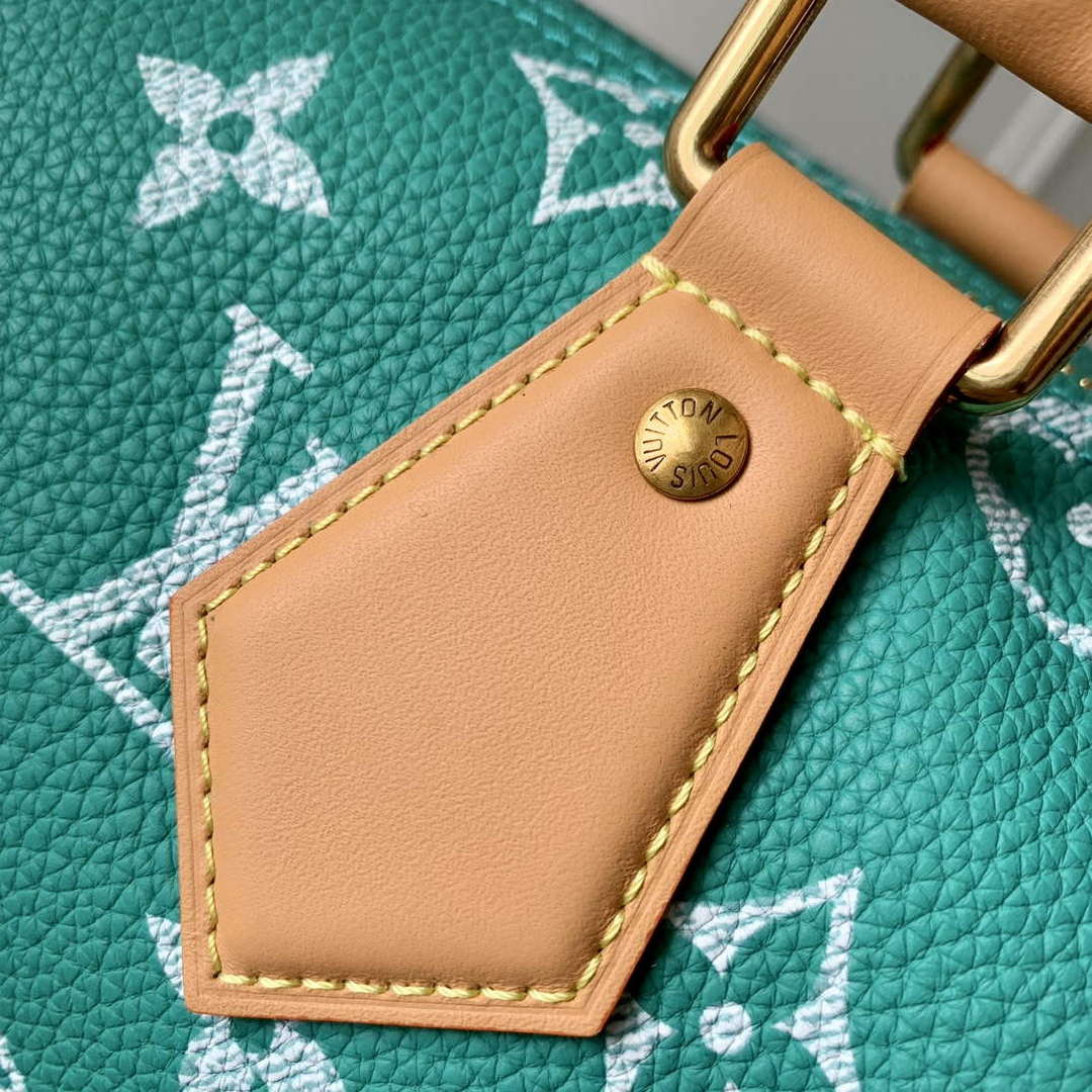 LV M24423 Louis Vuitton Speedy P9 Bandouliere 25 Bag Monogram Leather Light Green