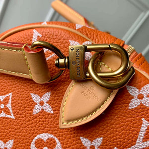 LV M24423 Louis Vuitton Speedy P9 Bandouliere 25 Bag Monogram Leather Orange - Default Title - View 7
