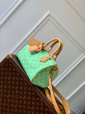 LV M24423 Louis Vuitton Speedy P9 Bandouliere 25 Monogram Bag Fruit Green - Default Title - View 2