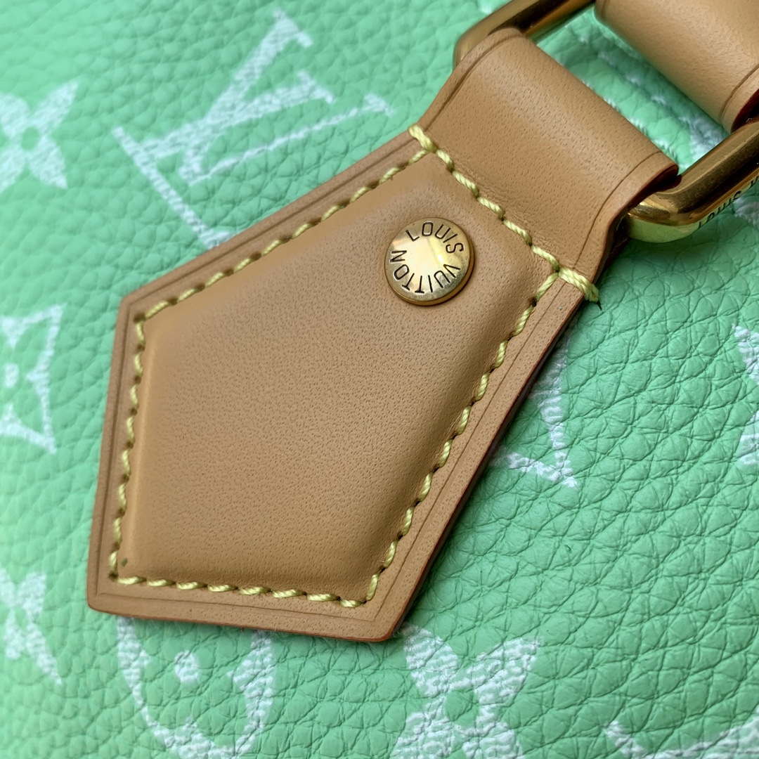 LV M24423 Louis Vuitton Speedy P9 Bandouliere 25 Monogram Bag Fruit Green