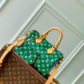 LV M24423 Louis Vuitton Speedy P9 Bandouliere 25 Monogram Bag Green - Default Title - View 1