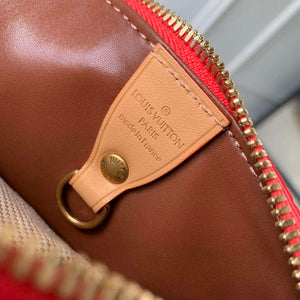LV M24425 Louis Vuitton Speedy P9 Bandouliere 25 Bag Monogram Leather Red - Default Title - View 8
