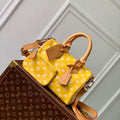 LV M24426 Louis Vuitton Speedy P9 Bandouliere 25 Bag Monogram Leather Yellow - Default Title - View 1