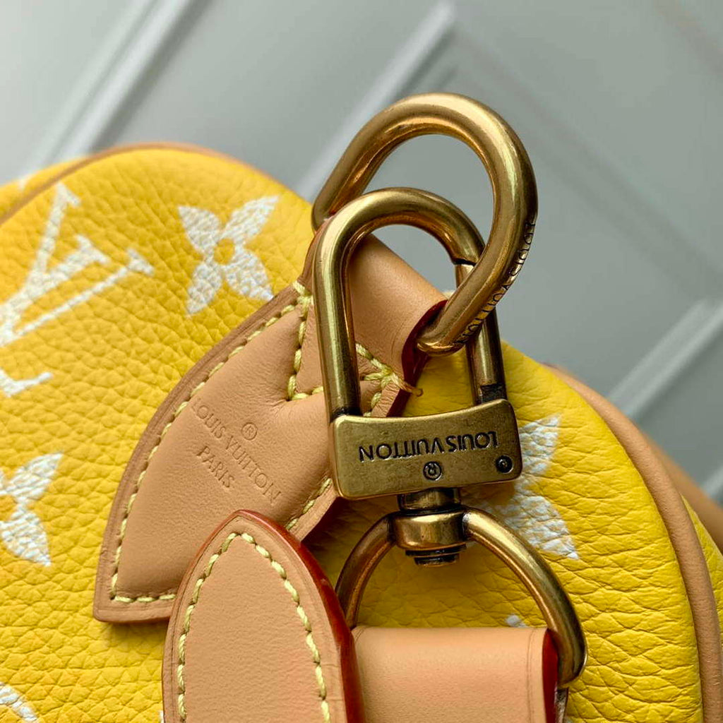 LV M24426 Louis Vuitton Speedy P9 Bandouliere 25 Bag Monogram Leather Yellow
