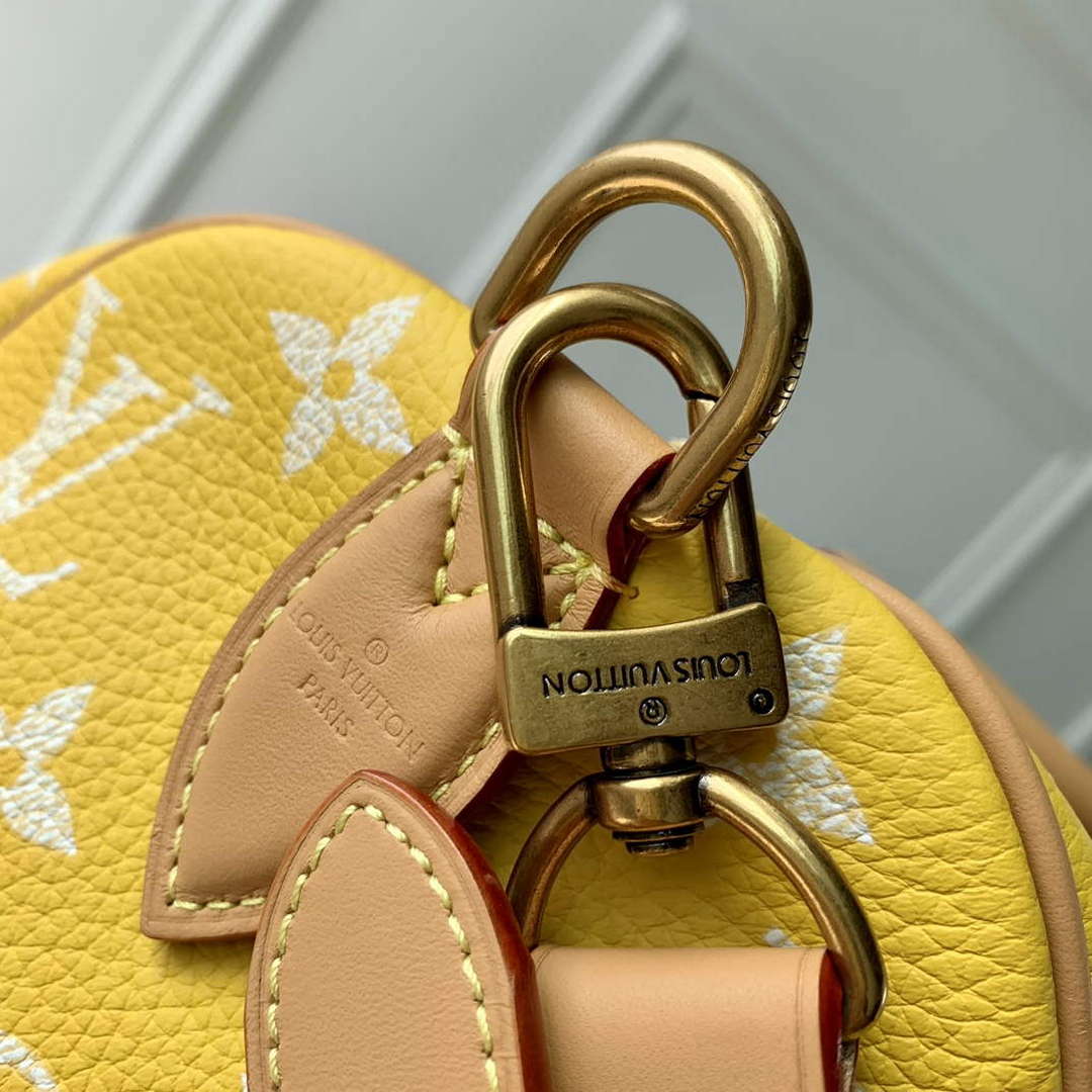 LV M24426 Louis Vuitton Speedy P9 Bandouliere 25 Bag Monogram Leather Yellow