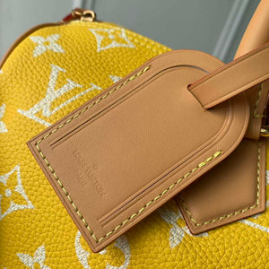 LV M24426 Louis Vuitton Speedy P9 Bandouliere 25 Bag Monogram Leather Yellow - Default Title - View 6