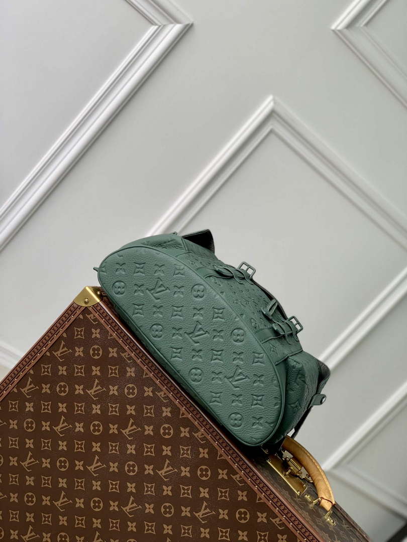 LV M24428 Louis Vuitton Christopher MM Backpack Forest Green - Default Title - View 4